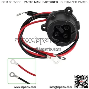 Charger Receptacle For 48V Electric yamaha Golf Carts G22/G29