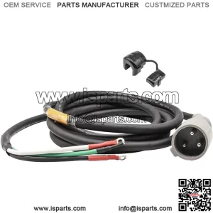 48V Charger Plug DC Cord Plug, Fits 1995-2013 Club Car DS Precedent Golf Carts