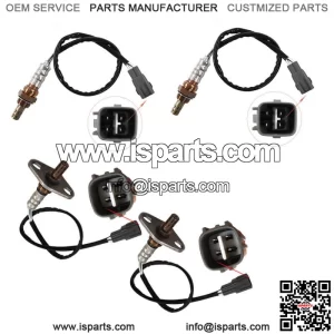 4pcs Upstream Downstream O2 Oxygen Sensor for Toyota Sequoia Tundra 2001-2004