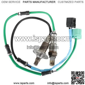 2Pcs Fit For 2007-2009 Honda CRV 2.4L l4 Upstream & Downstream Oxygen O2 Sensor