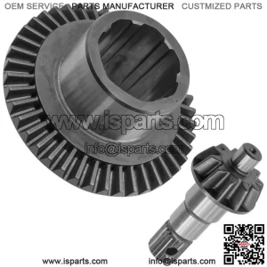 Front Differential Ring & Pinion For Polaris 3235175 3235387 3233944