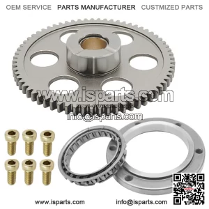Starter Clutch One Way Gear Kit for Yamaha Grizzly 660 YFM660F Rhino 660 YXR660F (Fits: Yamaha Rhino 660)