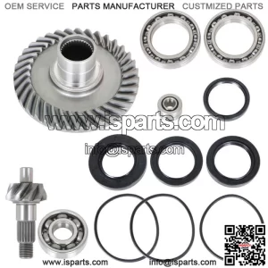 Rear Differential Ring Pinion Gear & Bearing 1998-00 For Honda Fourtrax TRX300FW