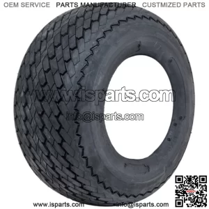 Topspin 18x8.5-8  Sawtooth Golf Cart Street/Course Tire 4 Ply | No Lift