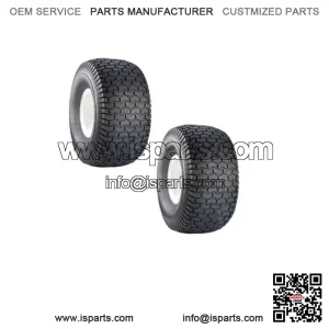 SET Of TWO 15X6X6 15X6.00-6 Turf Tires Garden Tractor Lawn Mower Riding Mower