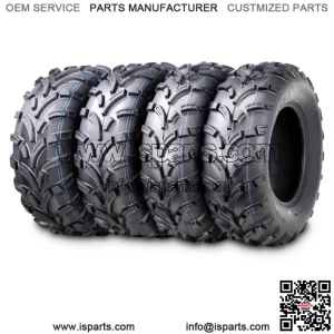 Set 4 of 24x8-12 24x10-11 ATV Tires for 04-17 Honda Fourtrax Rancher TRX400 420