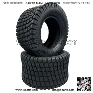 24x12.00-12 4Ply Lawn Mower Tires - Set (Compatible with JD Mowers and More)