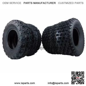 21x7-10 & 20x10-9 ATV TIRE SET (All 4 Tires) Kawasaki KFX400 450R Suzuki LTZ400