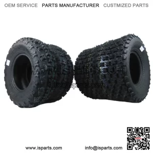 21x7-10 & 20x10-9 ATV TIRE SET (4 pc.) Kawasaki KFX400 450R Suzuki LTZ400