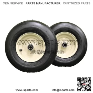 (Set of 2) Grasshopper 13x5.00-6 Tan Pneumatic Wheel Assemblies Replaces 603295