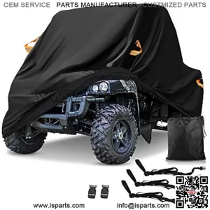 UTV Cover, Waterproof Heavy Denier Oxford Cloth Material for Polaris RZR Yamaha Rhino Can-Am Defender Honda Pioneer Kawasaki Mule Teryx 2-3 Passenger