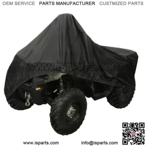 ATV Cover for Honda Yamaha fits Suzuki Polaris Black ATV Cover