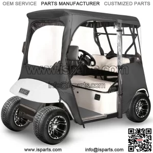 Golf Cart Enclosure for EZGO TXT RXV 2 Passenger, 600D Golf Cart Driving Cover