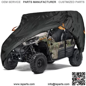 4x4 Utility Vehicle Cover Double Row Seats Storage Fits Kawasaki Teryx4 750 800 (For: Kawasaki Teryx4 800)