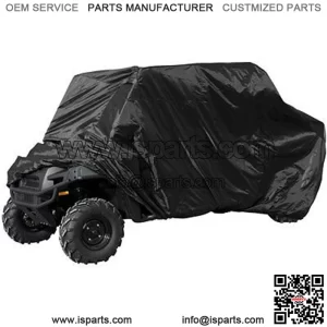 Universal Deluxe Waterproof UTV Cover Black Fits Up To 140" L (For: More than one vehicle)
