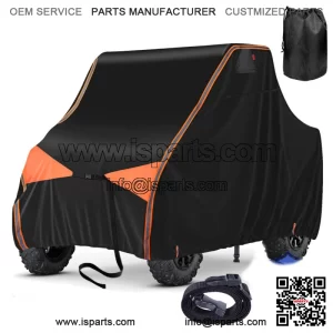 Utility Vehicle UTV Cover Waterproof Storage for Polaris Ranger RZR SXS Can Am (Fits: Yamaha Rhino 660)