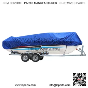 Trailerable Boat Cover Heavy Duty Waterproof UV Resistant Runabout Protector 95"
