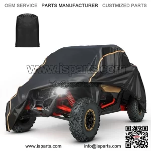 UTV Storage Cover with Reflective Strip for Can-Am Maverick X3 RS (2015-2025) ?C Sun & Rain Protection