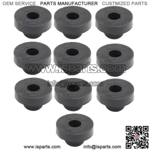 10-Pack Universal Gas Fuel Tank Grommet Bushing Tractor Lawn Mower Generator