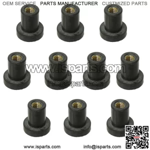 10 Pack  Wellnut Grommets Well Nuts for Polaris Replaces OEM# 7541923