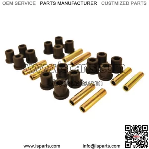 Front Rear Leaf Spring Bushing Set For Club Car DS Carryall Golf Cart, Set of 4