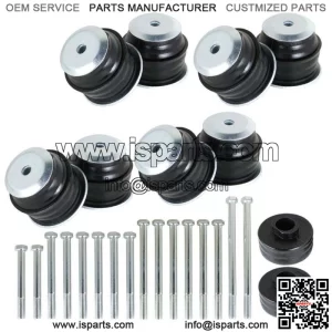 For Ford Super Duty F250 F350 2008-2016 2WD 4WD KF04060BK Body Mount Bushing Kit