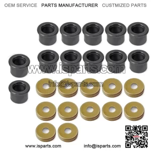 12X Front A Arm Bushing & Seal Caps Kit for Yamaha YFZ450 YFZ450R YFZ450X 04-22