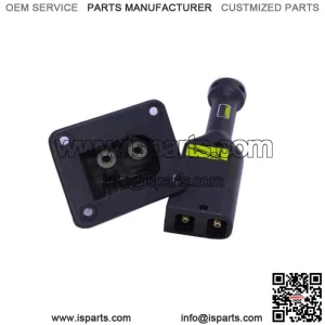 36V Golf Cart Power Wise Charger Receptacle w/ Handle Plug for EZGO 73063G01