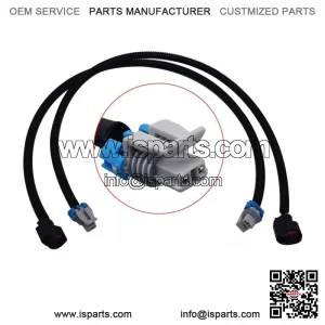 2 FUEL INJECTOR PLUG GRAY BLACK PTO MAG For Polaris RANGER XP 800 2012-2013