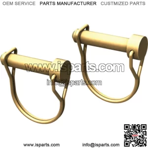 Open Trail ATV Push Tube Pin Kit Pair Plow Accessory | 105188 (For: Kawasaki Teryx4 800)