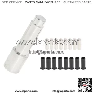 Door Hinge Pin Liners Bushings Replacement Kit Fit For 2007-18 Jeep Wrangler JK