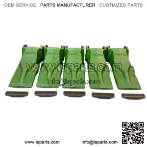 5-pk FITS V29SYL V29 29SYL V Style Bucket Digging Teeth W/ 29PN V29PN Flex Pins