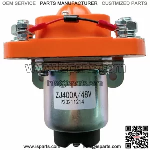 48 Volt 400A Main Contactor Solenoid For Heavy Duty Golf Cart Car MZJ-400A