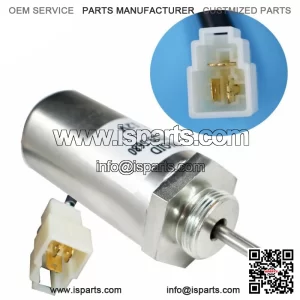 Fuel Shut Off Solenoid for Isuzu 3LD1 3LD24LE1 3LB1 4LB1 Engine 8973295680