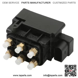 Air Suspension Compressor Pump Solenoid Valve for 03-15 Porsche Cayenne 3.0L3.2L