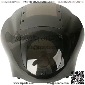 Detachable Quarter Fairing Kit & Smoke Windshield For Harley Sportster XL 883 1200 N Iron XL883 Dyna (Requires the installation of Docking Hardware Kit P/N 58164-96A.),2pcs Badges Double Layer Emblems Fits Harley CVO Custom Tank Emblems (Gloss Black),TCT-MOTORPARTS Engine Guard Bar 1.25" Mustache Highway Bars Fit for Harley Touring Road King FLHR Street Glide FLHX 2009-2023; FLHTC FLHRC Freewheeler FLRT CVO Street Glide FLHXSE '15-23 Chrome,Sissy Bar Backrest Luggage Rack Docking Latch Clip and Side Plate Mounting Bracket Grommet Black Latch Clip and Grommet for Harley Davidson 1986-2022,Black Stainless Steel Seat Bolt Screw for Harley Davidson 1996-2023