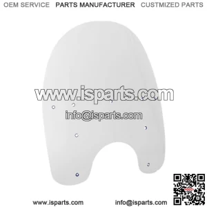 Memphis Shades OEM Replacement Windshield For Harley FX Softail / FXDWG W/ Detachable 1984-2010