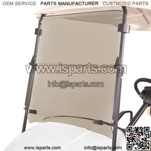 Golf Cart Windshield for EZGO TXT 1995-2013,Tinted Folding Down Windshield (4MM)