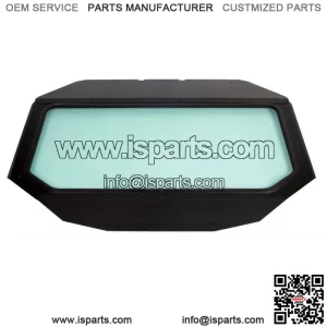 Full Glass Windshield W/O wiper For 17-23 Can-Am Maverick X3 XDS XRS- UV Protect