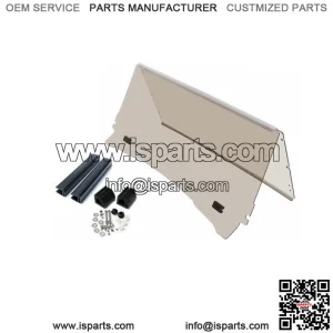 For EZGO TXT (94.5-14) Tinted Fold Down Golf Cart Windshield -