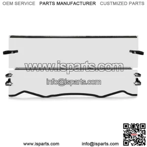 For 16-21 Kawasaki Teryx / Teryx4 800 Front Clear Folding Flip Windshield (For: More than one vehicle)