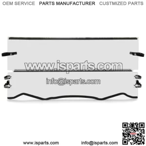 Clear Flip Fold Windshield For Kawasaki Teryx / Teryx4 800 4x4 2022 2023 (For: More than one vehicle)