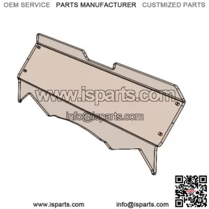 Kawasaki Teryx 800 2016+ tinted half windshield (For: More than one vehicle)