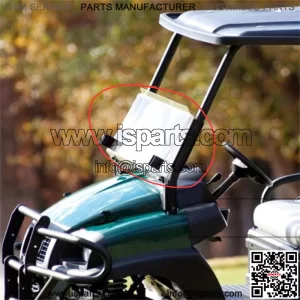 105081001 Fold Down Windshield AWD - KIT, WS, CLEAR, HINGE, OEM XRT/CA HD