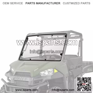 Polaris Ranger 570 SP 500 EV Mid-Size Full Hard Coat Poly Windshield 2883319