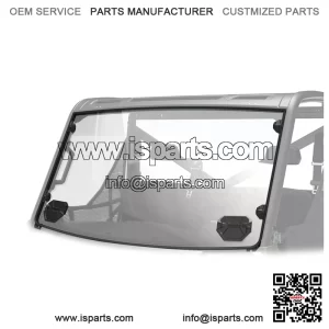 Polaris Ranger Hard Coat Poly Full Vented Windshield With Lock & Ride2883266