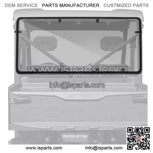 UForce Rear Windshield PC for 2021-2025 CFMOTO UForce 600 Clear Back Window