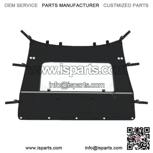 UTV Fabric Rear Soft Windshield w/ Open Window For CF MOTO ZFORCE 500/ 800 /1000