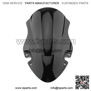 Black Front Windshield Screen Visor Windscreen For CFMoto 450SR 450SS 2022-2024