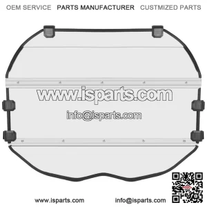 Front Windshield for Can-Am Maverick X3 XRS/XDS Turbo R MAX (2017-2025)